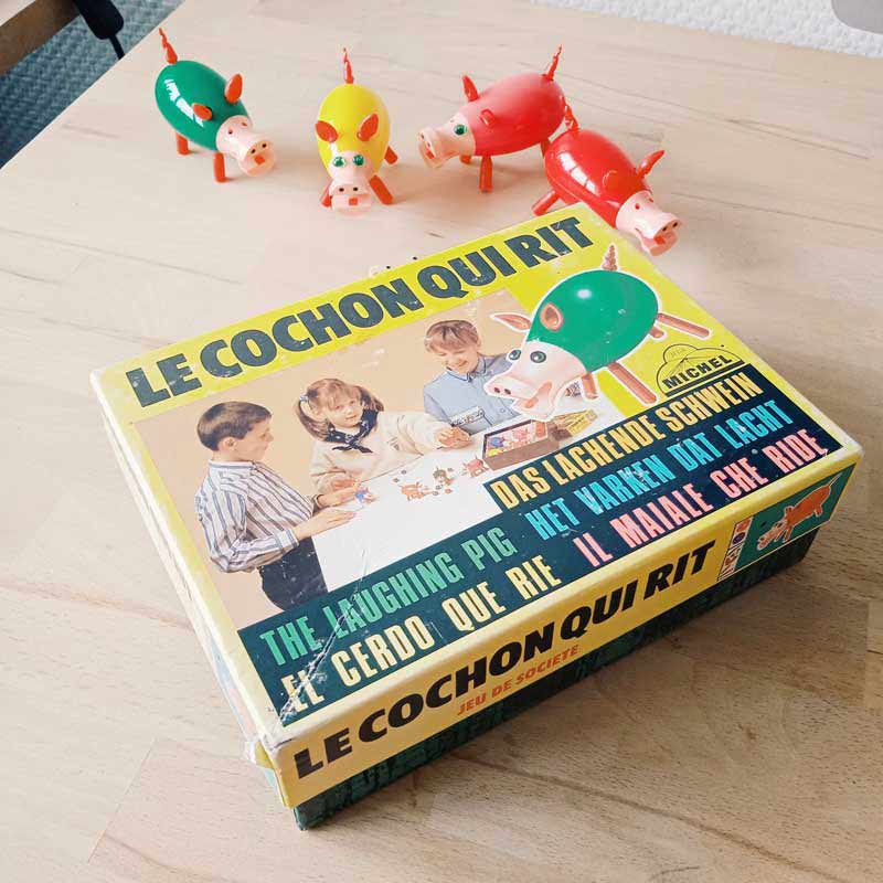 Le Cochon qui rit - Jeu Michel - jouets rétro jeux de société figurines et  objets vintage